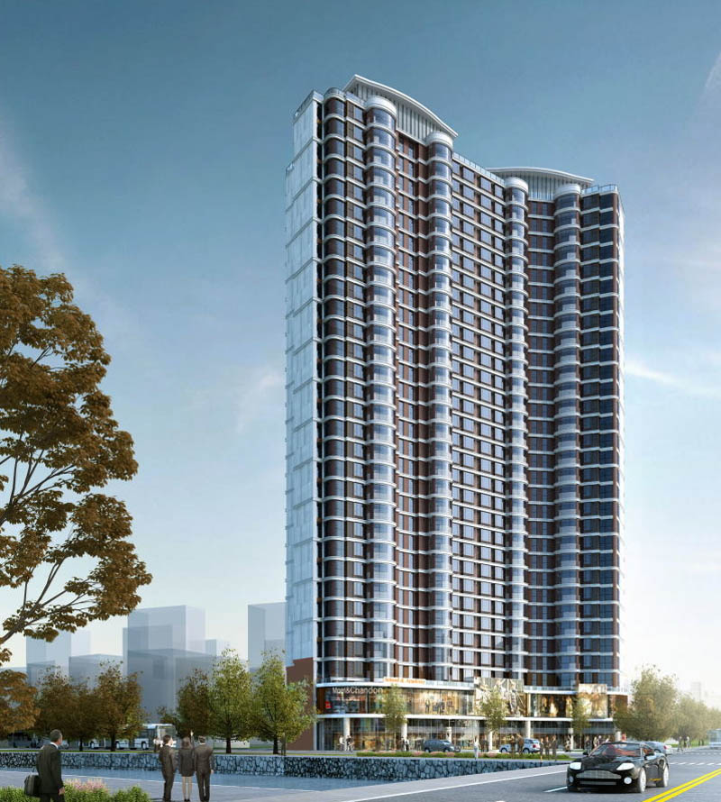 飞天翠水源项目位于郴州市苏仙区磨心塘路与雅石路交汇