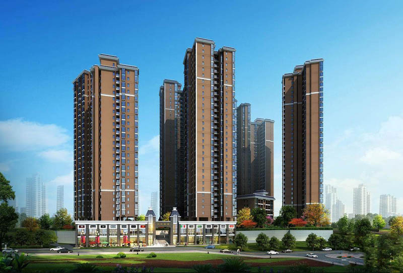 国明玺悦府项目位于郴州市国庆南路振兴桥头