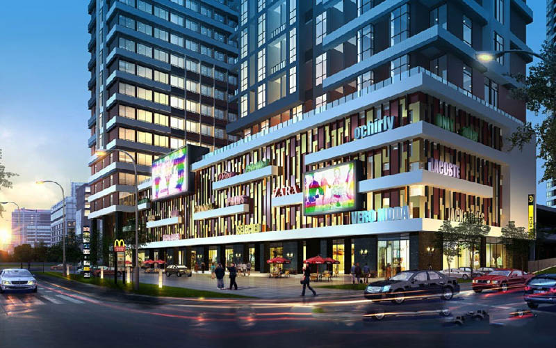 华宁公寓项目位于郴州市青年大道华宁春城中央广场旁边