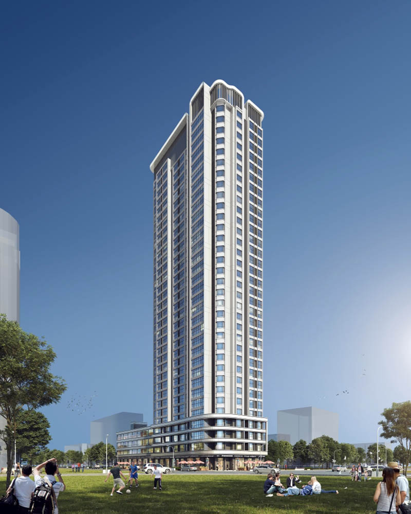 德惠公馆项目位于郴州市北湖区建设里路与协作路交汇处