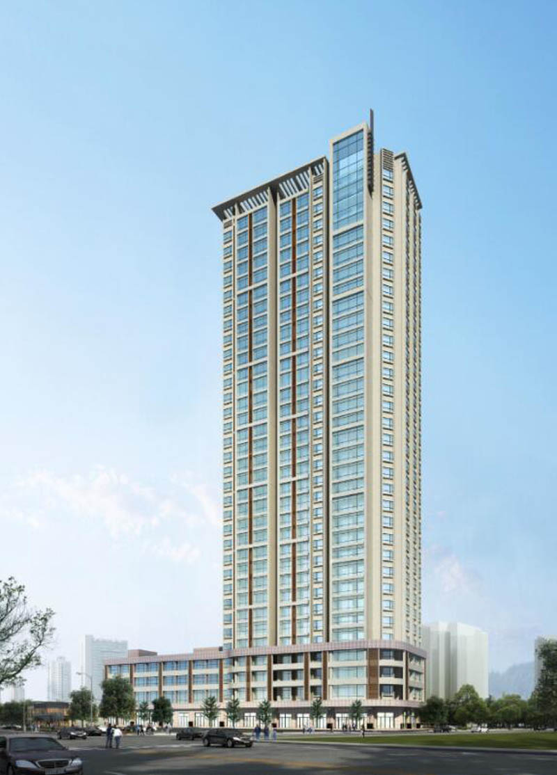 德惠公馆项目位于郴州市北湖区建设里路与协作路交汇处