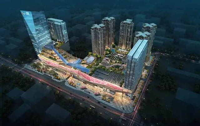 美美世界项目位于郴州市北湖区人民西路与国庆路交汇处（北湖公园南门）