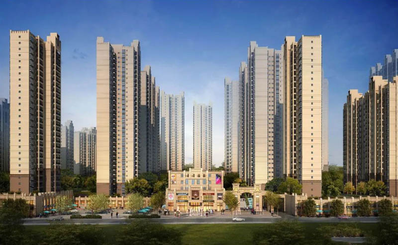 时代广场项目位于郴州市国庆北路33-12号原北湖市场正对面