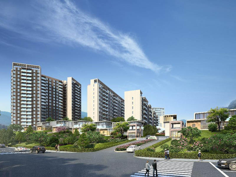 颐和庄园项目位于郴州小埠南岭生态城颐和庄园