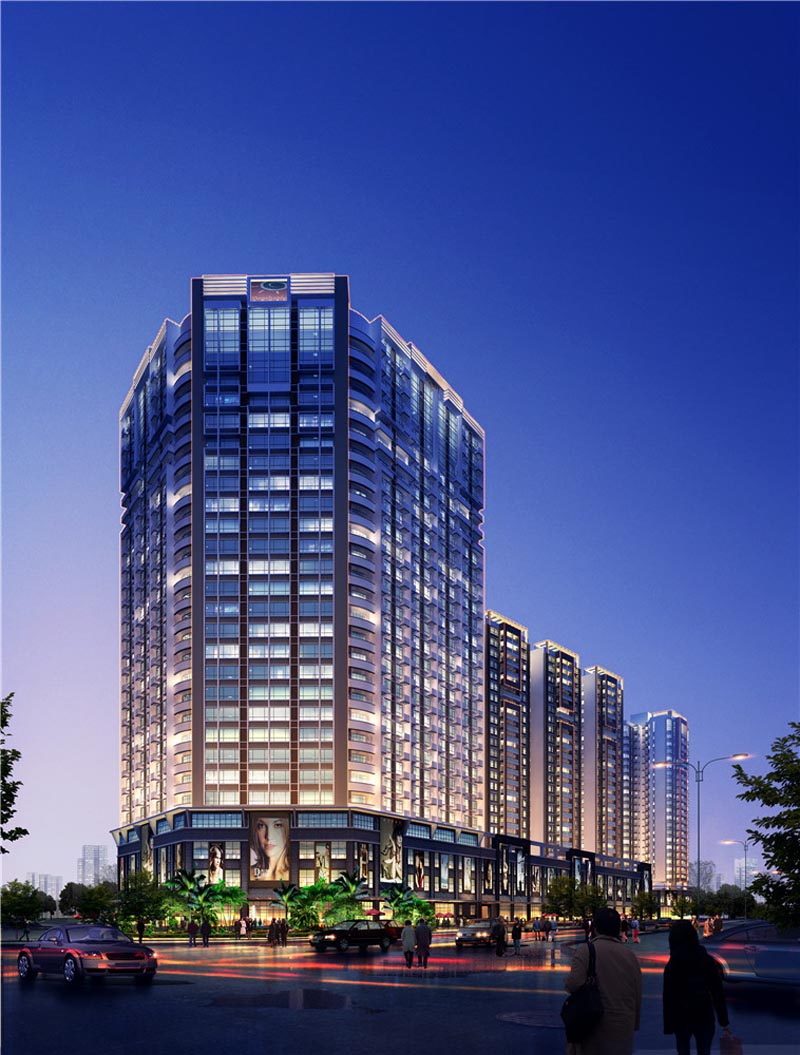 林邑星城项目位于郴州市民生路两侧及燕泉路东侧