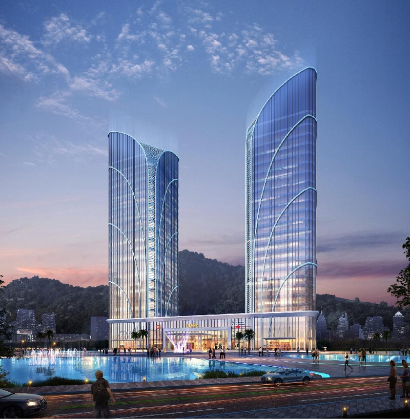 文华国际项目位于寒溪路与拥军路交汇处东北角