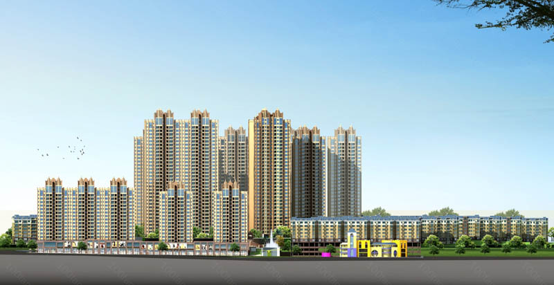 金汇世纪城项目位于郴州市船洞路（顶家家旁）