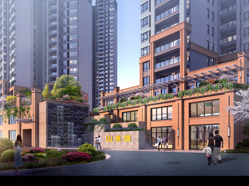 锦泰山水缘四期项目位于郴州市香花南路19号