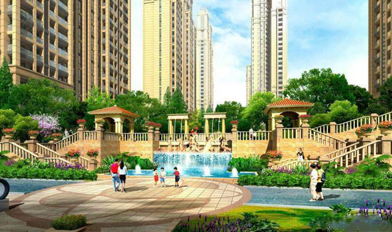 畔山花园项目位于郴州市南岭大道1090号（天龙汽车站旁）