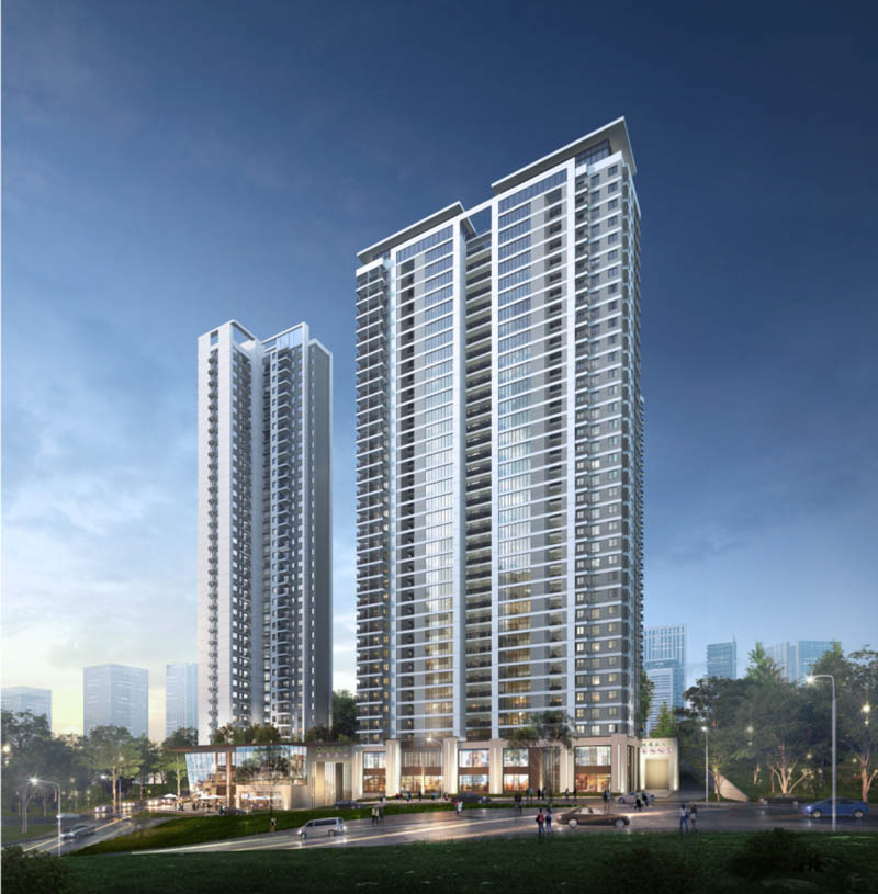 上品璟苑项目位于湖南省郴州市北湖区香雪西路延伸段369号（骆仙小学入口处）