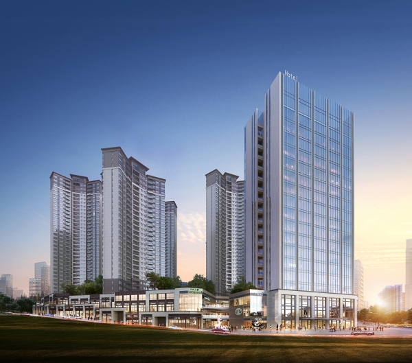 五岭庆园项目位于郴州市冲口路与船洞路交汇处（五岭公园旁）