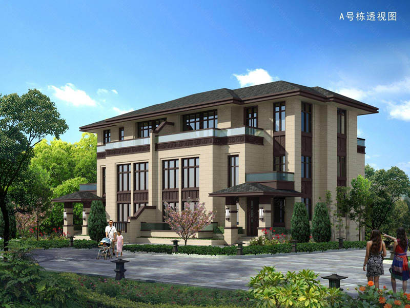 五岭央著项目位于郴州市民权路五岭阁公园旁