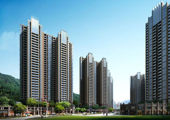 云鼎天阙项目位于郴州市寒溪路南段