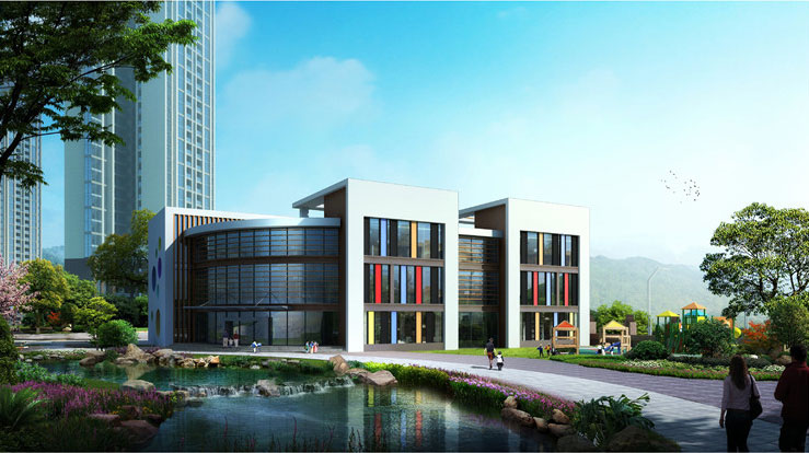 云鼎天阙项目位于郴州市寒溪路南段