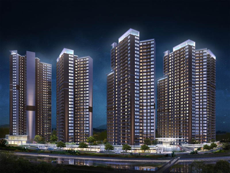 滨江左岸项目位于郴州市北湖区下湄桥街道温泉路，同心河与郴江河交汇处。