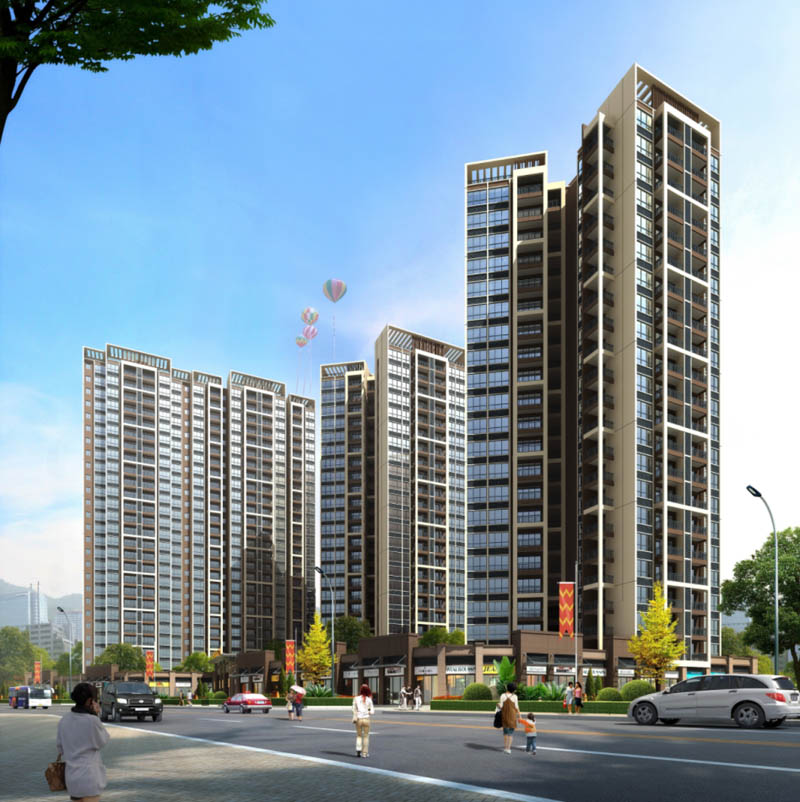 鼎森书香苑项目位于郴州市同福路66号（新一中旁）