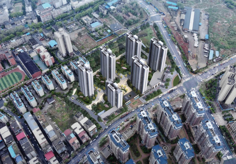 众联北城天悦项目位于郴州市南岭大道与温泉路交汇处