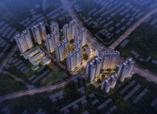 郴州北湖区中铁岭南府为您提供该项目效果图欣赏