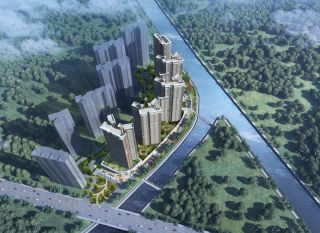 郴州北湖区滨江左岸为您提供该项目效果图欣赏