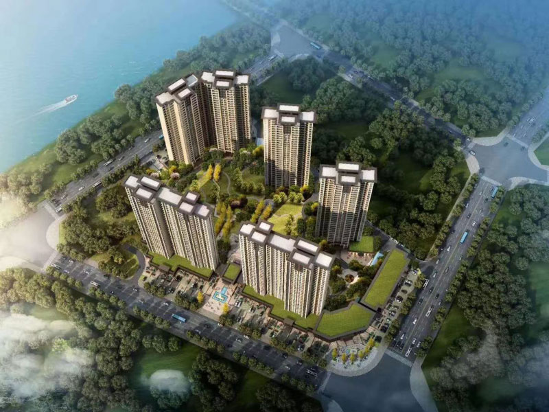 滨江学府项目位于耒阳市铜锣洲杜甫学校对面