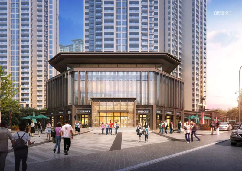 滨江学府项目位于耒阳市铜锣洲杜甫学校对面