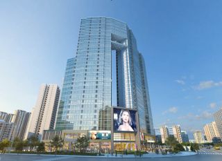 时代天骄项目位于郴州市青年大道与香雪桥交汇处（市公安局正对面）