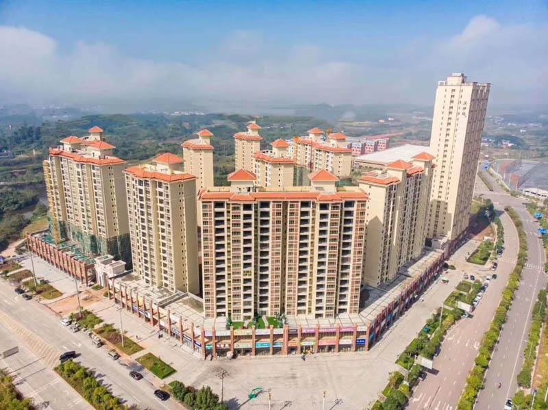 翰林学府项目位于郴州市苏仙区五里牌镇仙林大道与工业大道交汇处