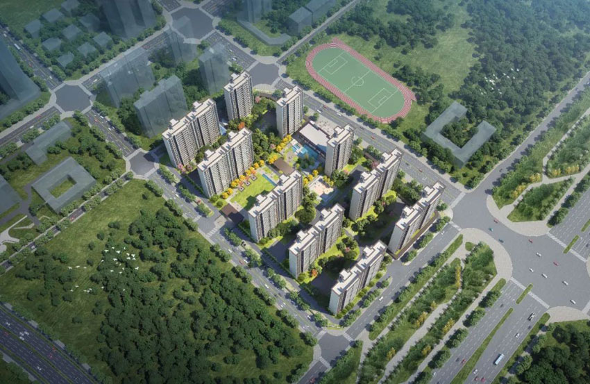 云裕山河颂项目位于株洲天元区衡山西路与栗合路交汇处