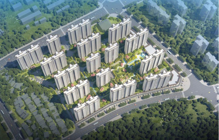 云裕山河颂项目位于攸县长鸿西路(公园世家对面）