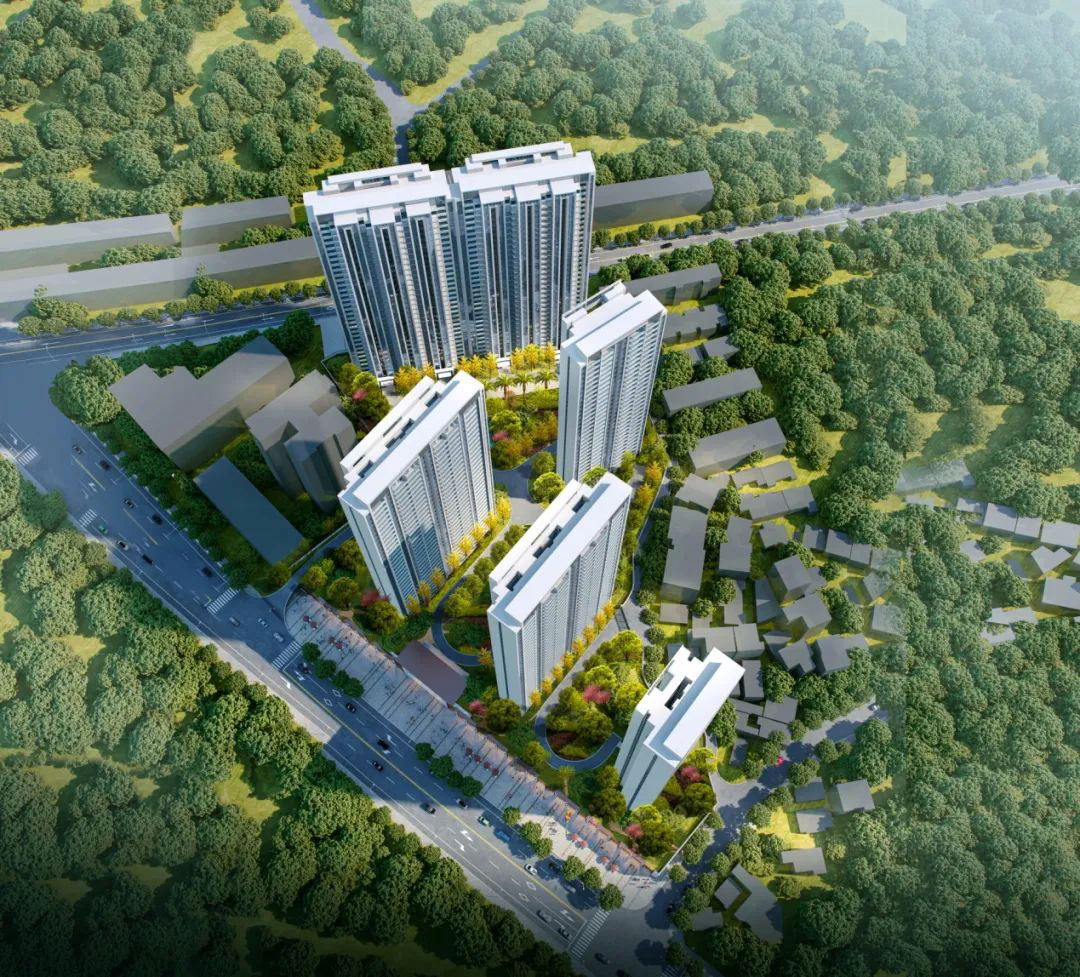 恒源玖玺项目位于岳阳市岳阳楼区建湘路东花板桥路南