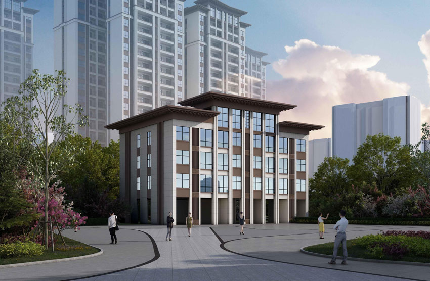 王仙湖畔项目位于苏仙区郴州大道与G4高速交汇处