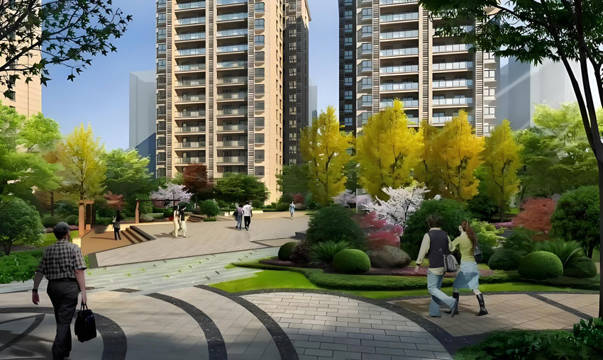 北城国际项目位于常宁市北一环与政通路交汇处