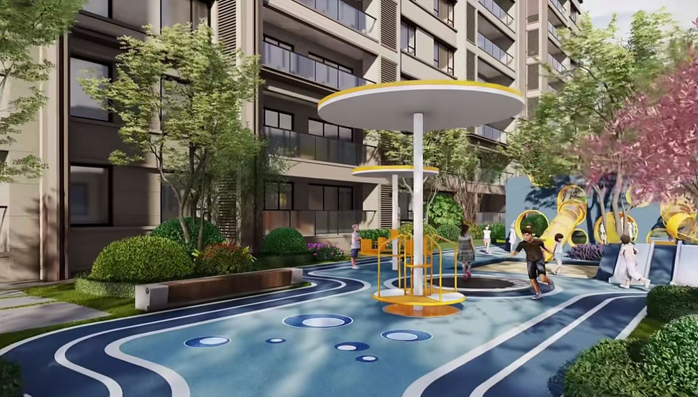 中央府二期项目位于衡山县城龙泉路与人民西路交汇处