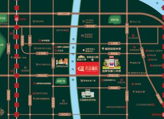 岳阳-汨罗水韵澜庭为您提供该项目区位图欣赏