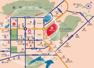 郴州-桂阳县金麟名著为您提供该项目区位图欣赏