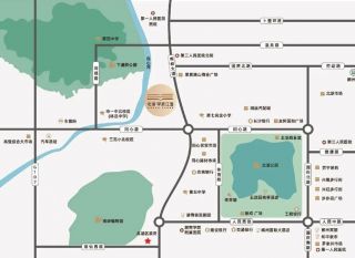 郴州北湖区北湖学府江湾为您提供该项目区位图欣赏